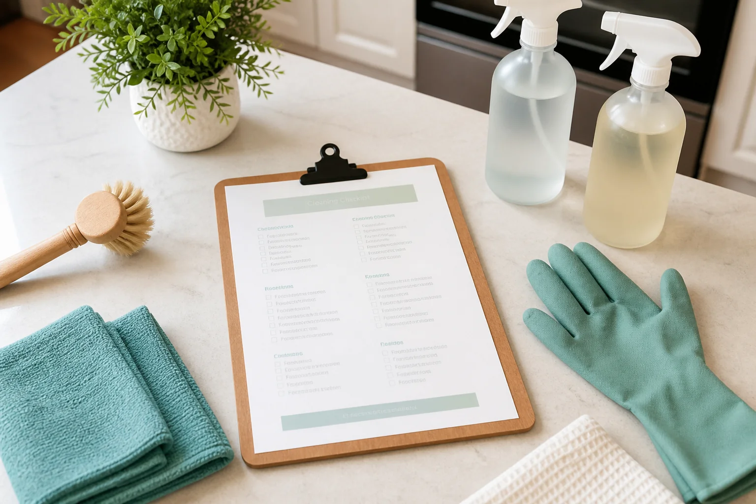 Purevella Cleaning recurring visit planning board