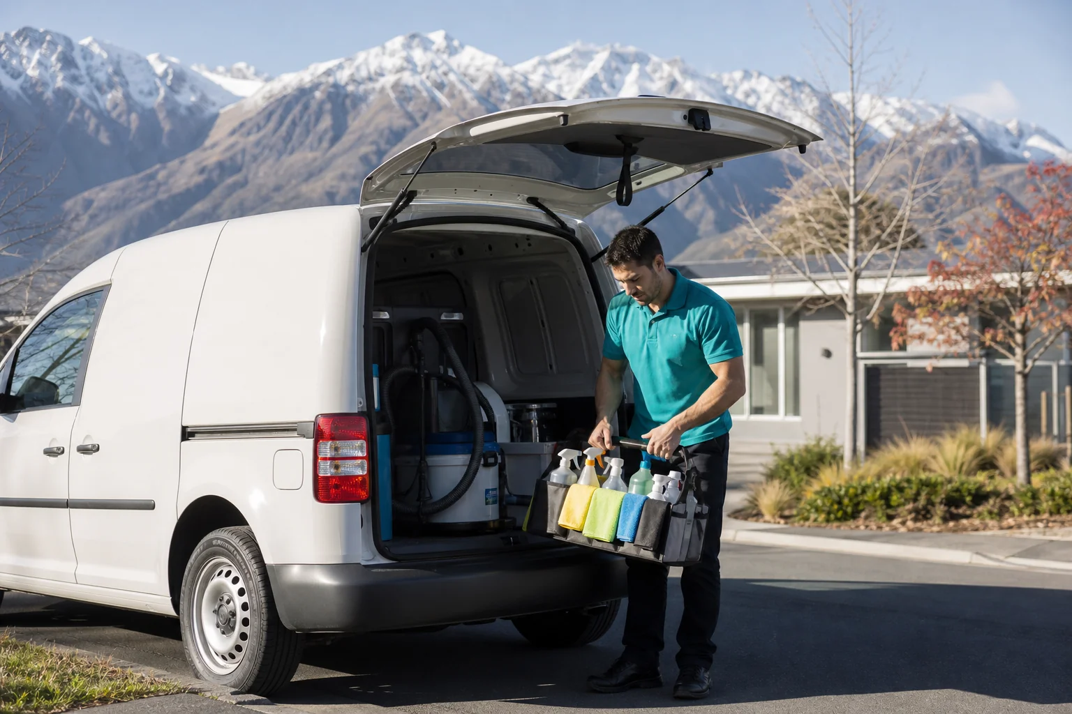 Purevella Cleaning service van